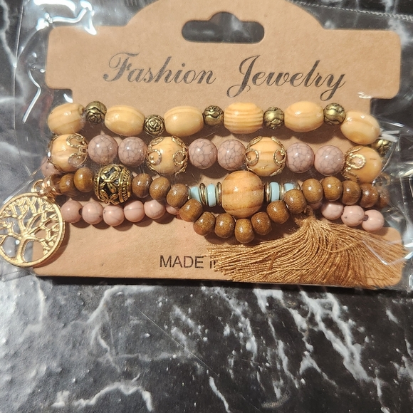 Stackable Stretch Bracelets Multicolored - Picture 9 of 9